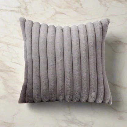 1186 Plush Princess Faux Fur Pillow Cover