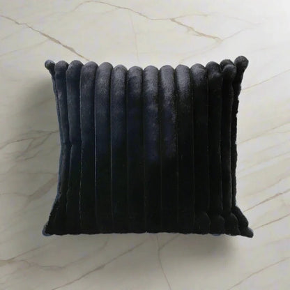 1186 Plush Princess Faux Fur Pillow Cover