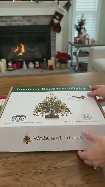 WH_AD_4056317884499436 | 🎄✨ DIY Beaded Christmas Tree Kit – 🎅Create Your Own Sparkling Holiday Decoration