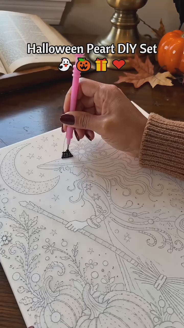 Halloween Pearl Art DIY Kit demo video 3