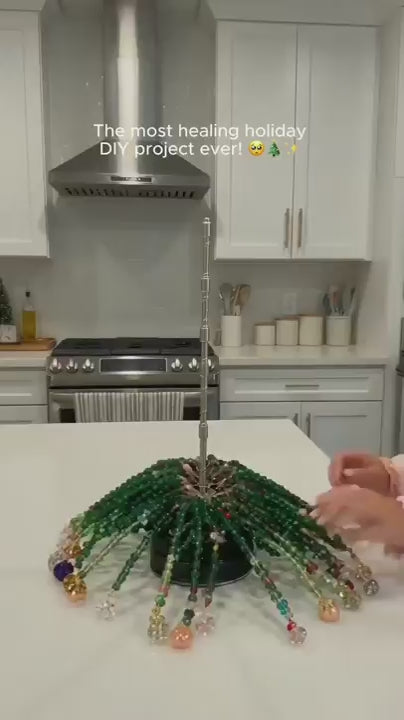 WH_AD_1844671813168296 | 🎄✨ DIY Beaded Christmas Tree Kit – 🎅Create Your Own Sparkling Holiday Decoration