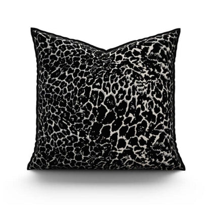 1023 Cushion Cover Leopard Embroidery Modern Pillow Case 45x45cm