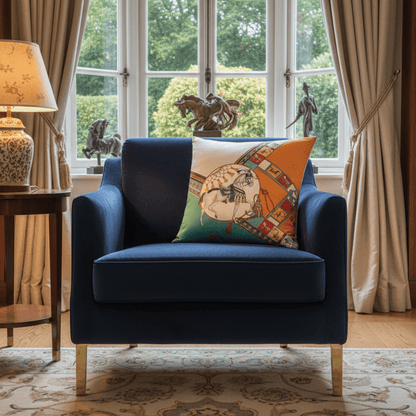 1178 Royal Horse Pillow Cover