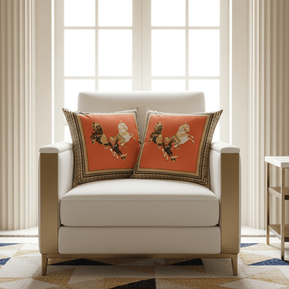 1180 Ruby Empress Pillow Cover