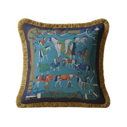 1085 Saddle Society Pillow Cover
