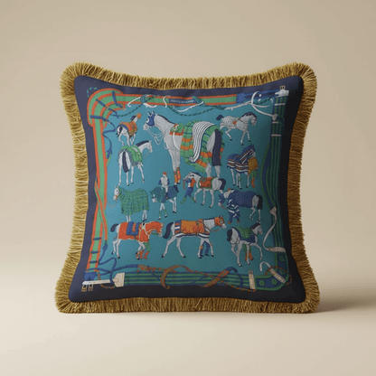 1085 Saddle Society Pillow Cover