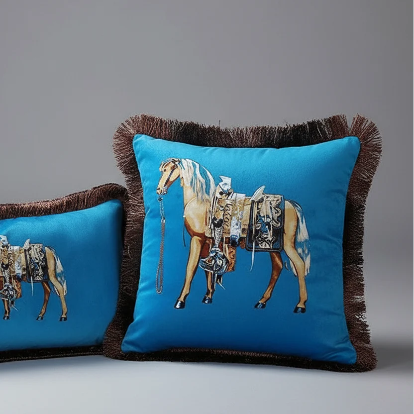 1197 Cavalier Charm Pillow Cover