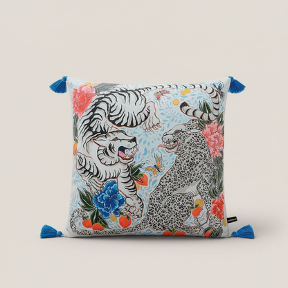 1089 Savage Bleu Bloom Pillow Cover