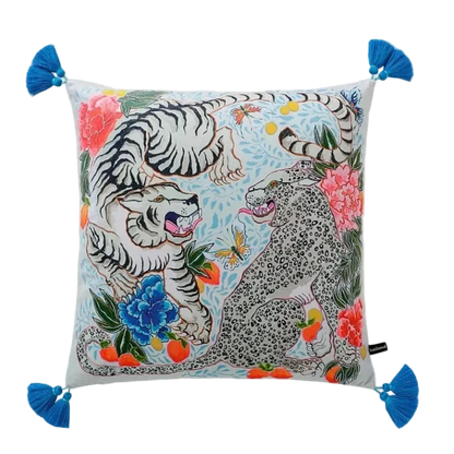 1089 Savage Bleu Bloom Pillow Cover
