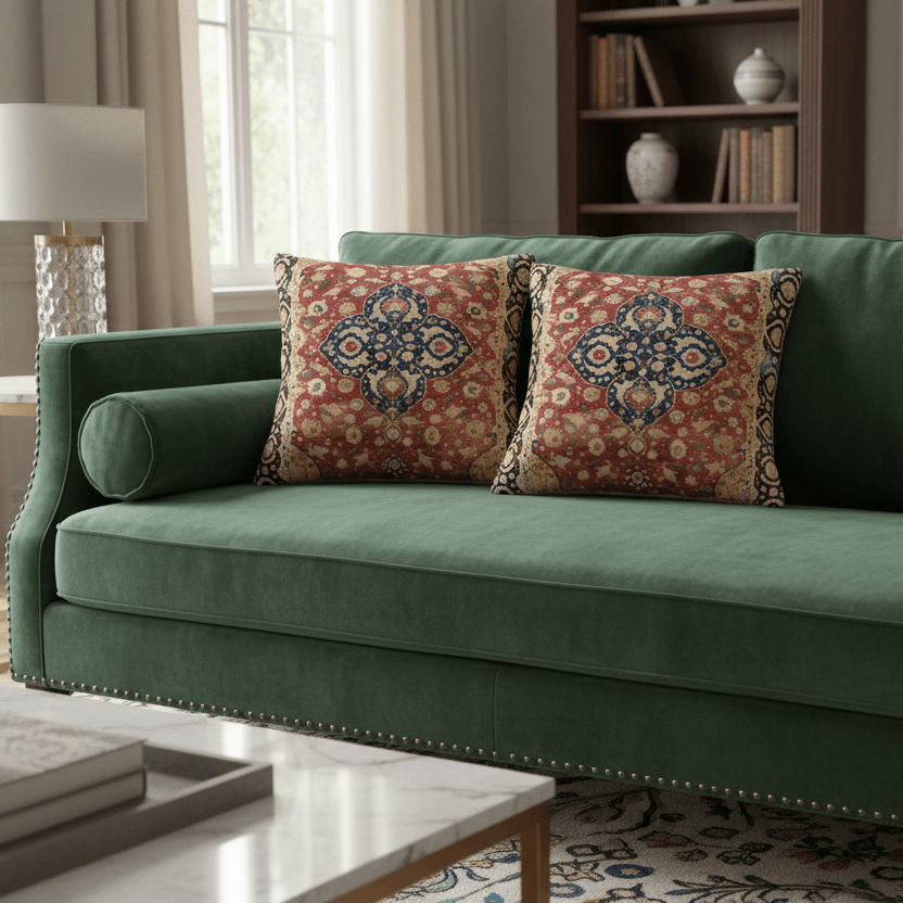 1106 Selin Velvet Pillow Cover