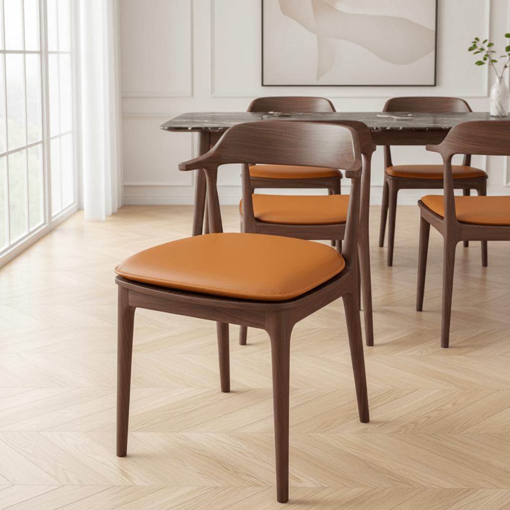 1111 Sella Leather Chair Cushion