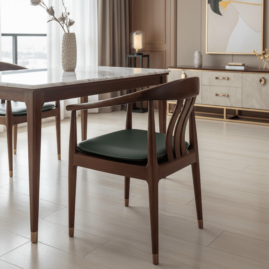 1111 Sella Leather Chair Cushion