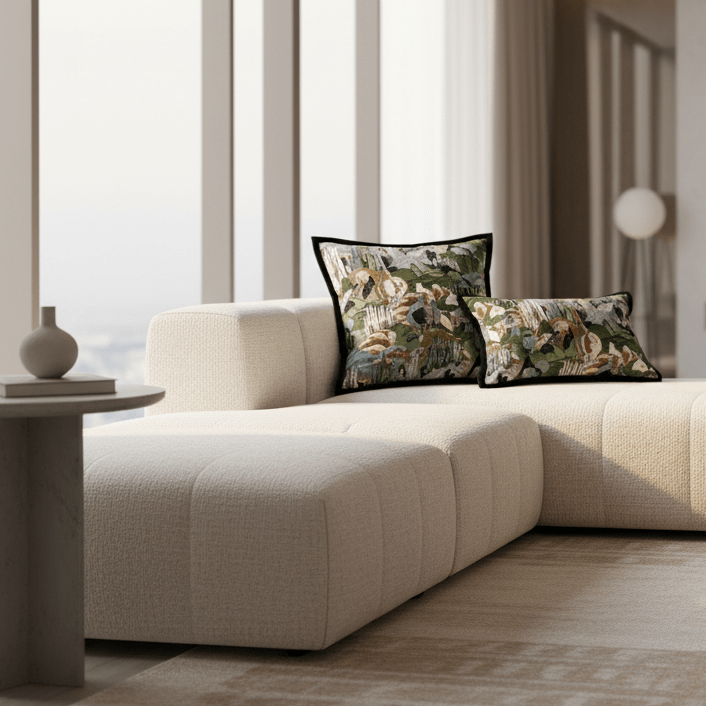 1101 Serene Terrain Pillow Cover
