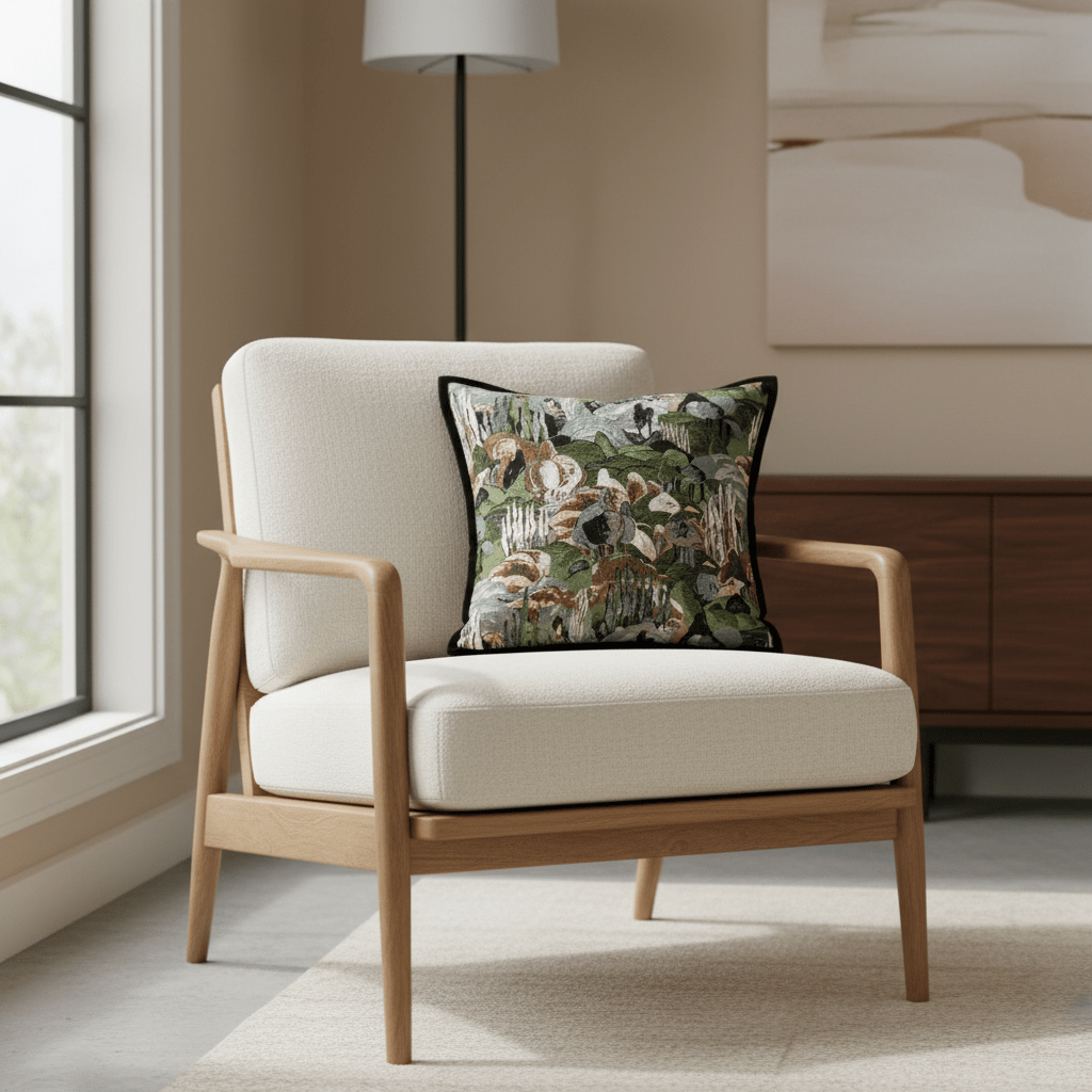1101 Serene Terrain Pillow Cover