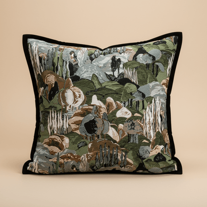 1101 Serene Terrain Pillow Cover