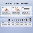 Smart Ring IP68 Waterproof Sleep and Fitness Tracker Rings