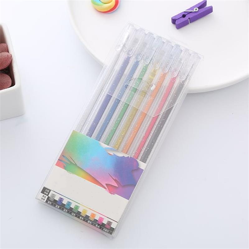 ⏳Last Day Sale Only $11.99!!💥Sparkle Glitter Gel Pen Set, Smooth & Smudge-Resistant, Eco Glitter, Ideal for All Ages – Grab Now!