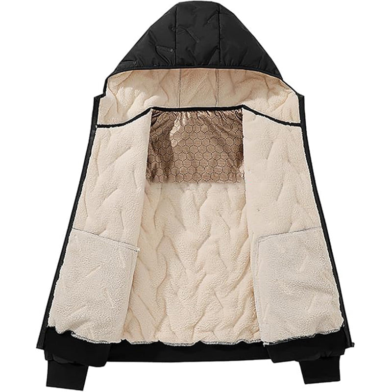 🔥Surprise Price: $24.99 TODAY!!✨Unisex Waterproof, Windproof & Fleeced Super Warm Coat🧥