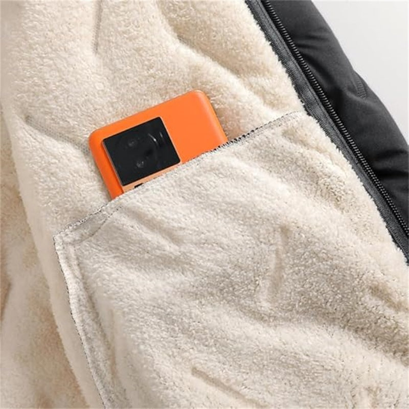 🔥Surprise Price: $24.99 TODAY!!✨Unisex Waterproof, Windproof & Fleeced Super Warm Coat🧥