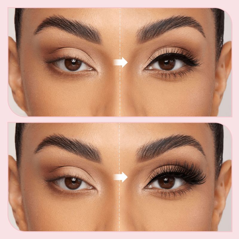 ⏳Limited-time sale ONLY $10.99!!🌸Self-Adhesive Reusable Lashes – 3-Sec Application, No Glue Needed