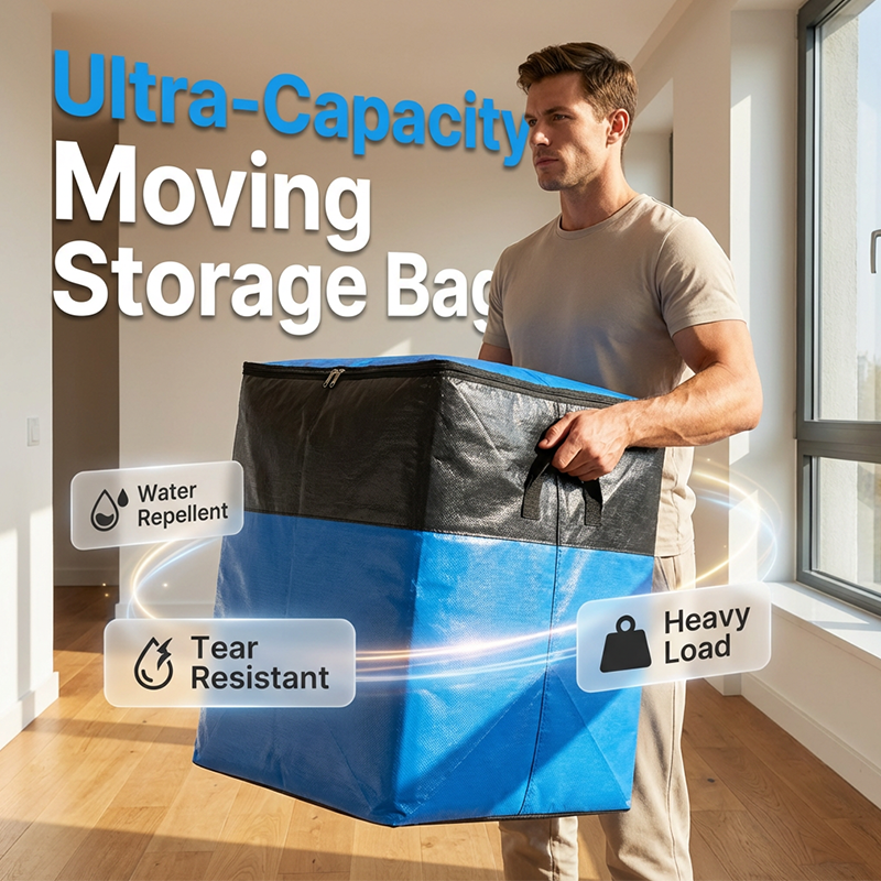 ⏳LAST DAY SALE ONLY $12.99!!🔥StorMax™🇬🇧 Extra-Large Moving Storage Bags🏆Heavy-Duty • Waterproof • Reusable ✅️