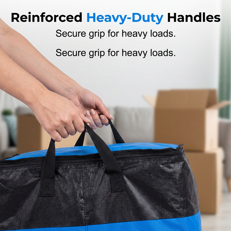 ⏳LAST DAY SALE ONLY $12.99!!🔥StorMax™🇬🇧 Extra-Large Moving Storage Bags🏆Heavy-Duty • Waterproof • Reusable ✅️