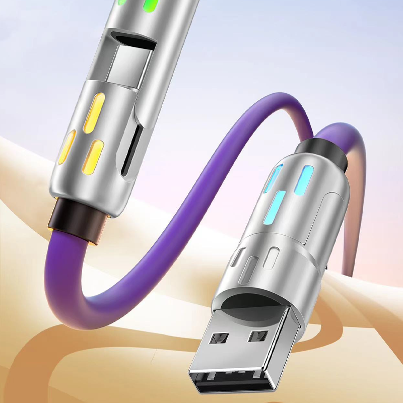 ⏳LAST DAY SALE ONLY $10.99!🔥Universal RGB 4-in-1 Fast Charging Cable