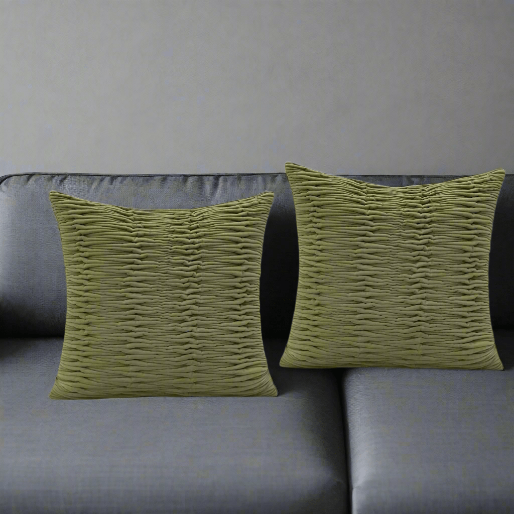 1143 Teagan Green Pillow Cover