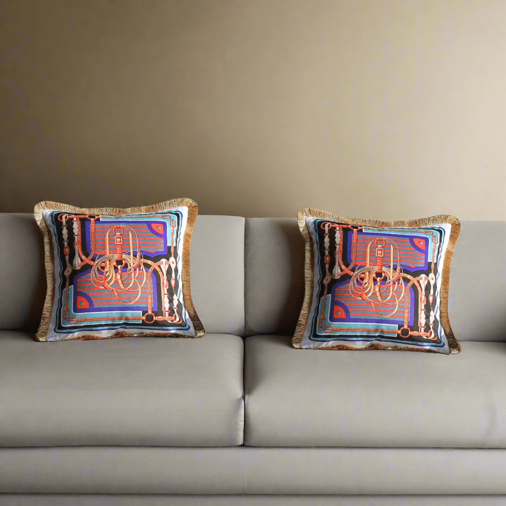 1170 Velvet Reins Pillow Cover