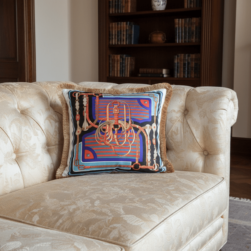 1170 Velvet Reins Pillow Cover