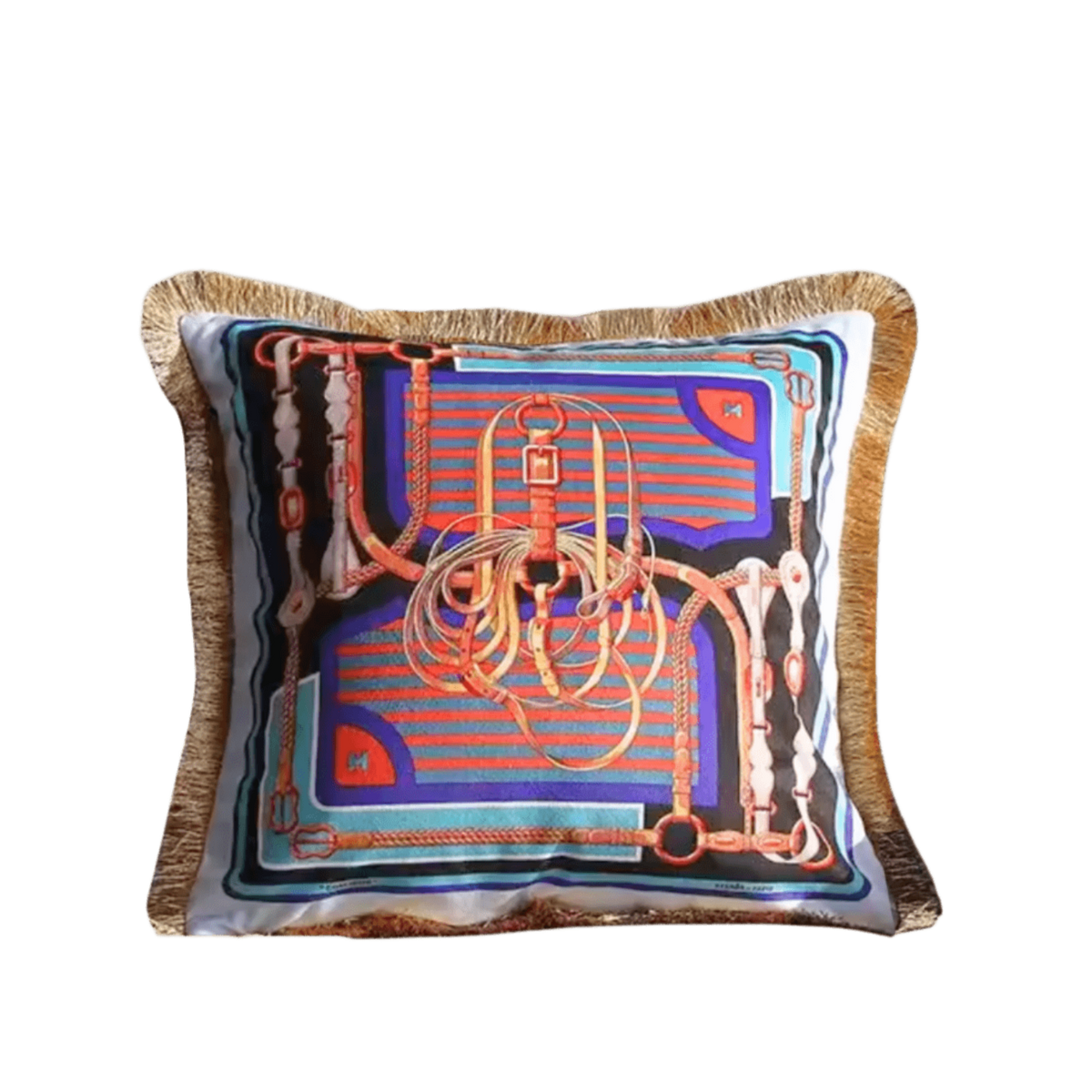 1170 Velvet Reins Pillow Cover