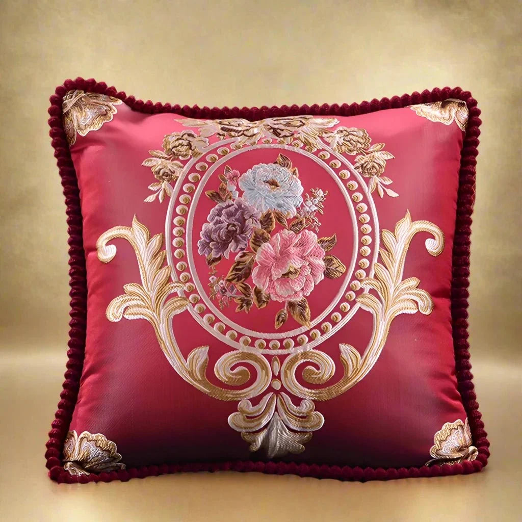 1185 Vintage Rose Palace Pillow Cover