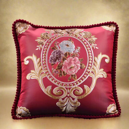 1185 Vintage Rose Palace Pillow Cover