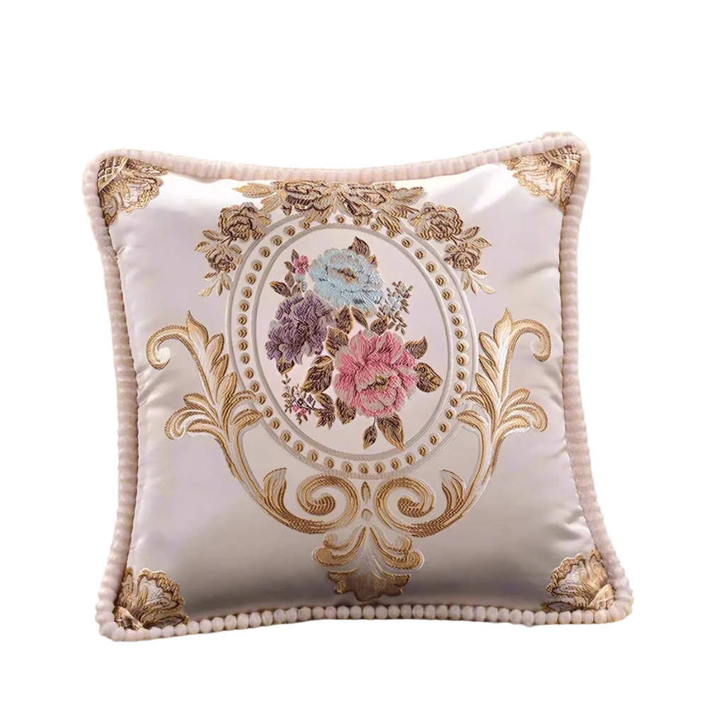 1185 Vintage Rose Palace Pillow Cover