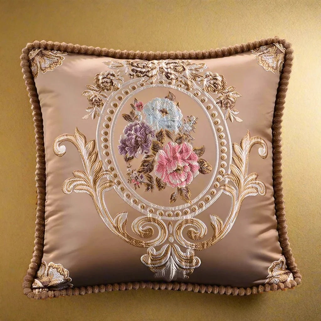 1185 Vintage Rose Palace Pillow Cover