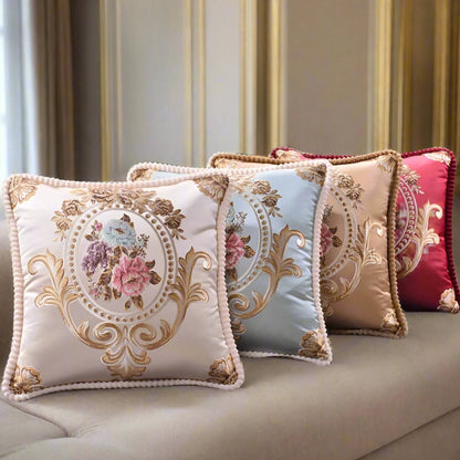 1185 Vintage Rose Palace Pillow Cover