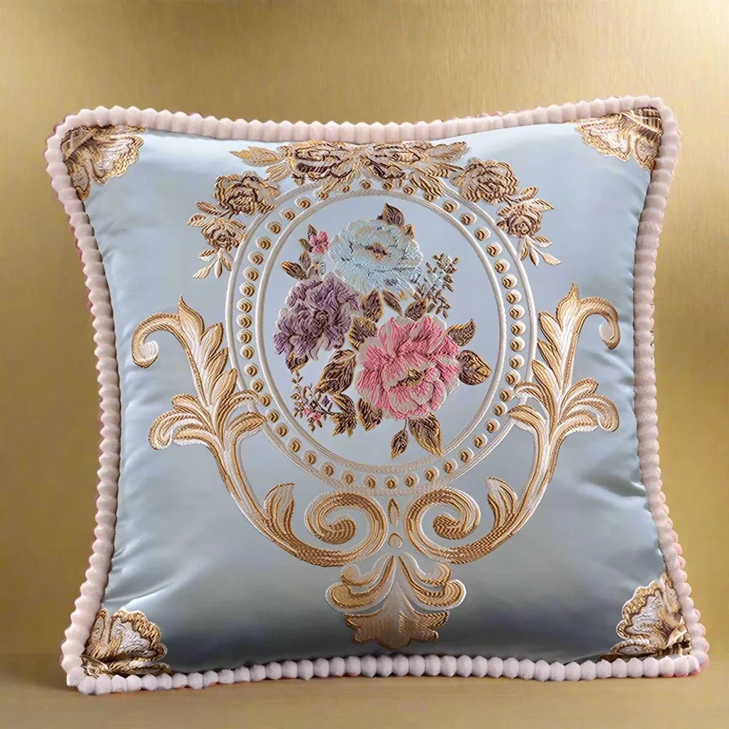 1185 Vintage Rose Palace Pillow Cover