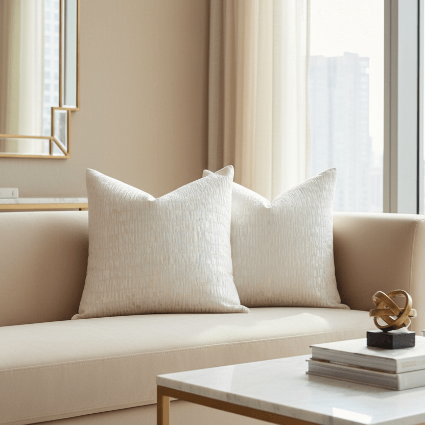 1155 White Dove Pillow Cover