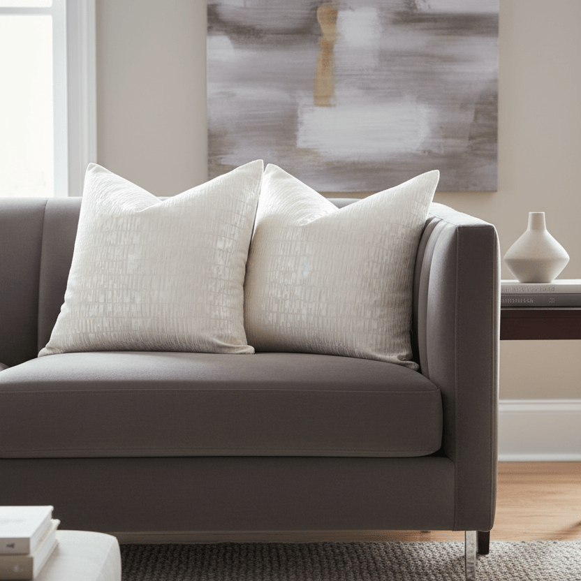 1155 White Dove Pillow Cover