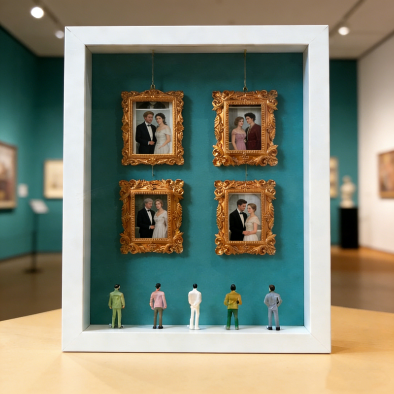 Museum of Us Frame - White lifestyle